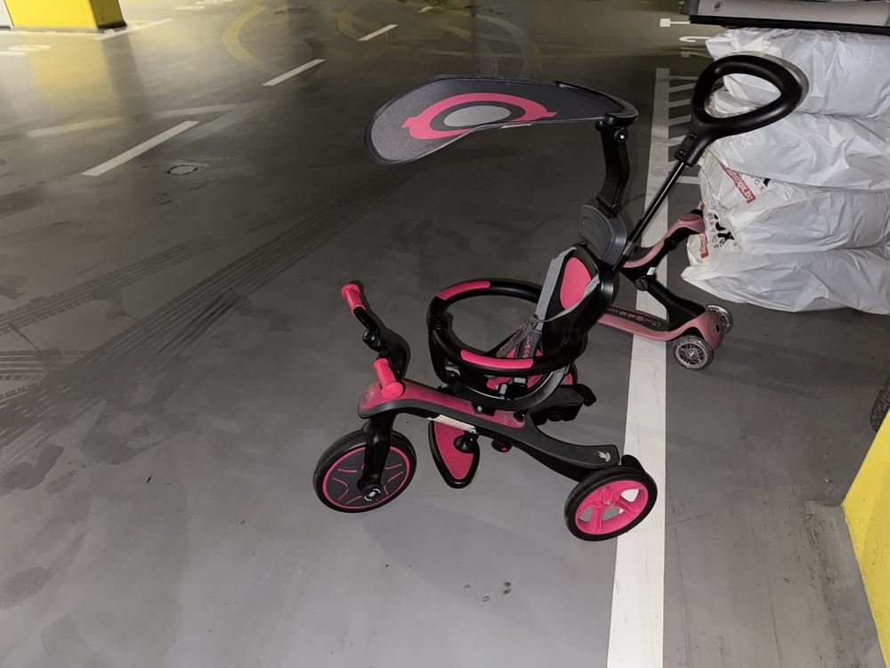 Детска триколка 4 в 1 Globber - Trike Explorer, розова