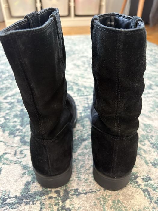 Ghete piele intoarsa Geox - mar. 37