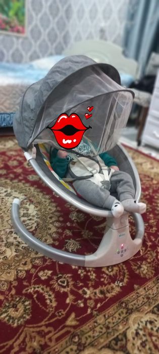 Шезлонг детский бу