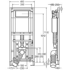 Rezervor incastrat-înălțime variabila Viega