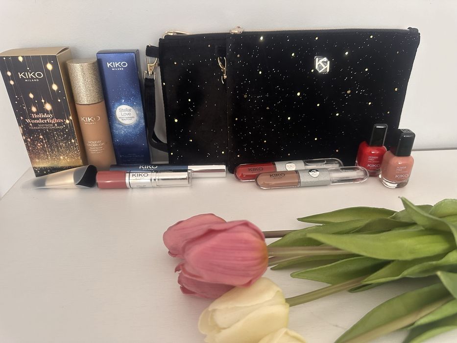 Ново!!!Kiko Milano Lancome Clarins Yenges козметика