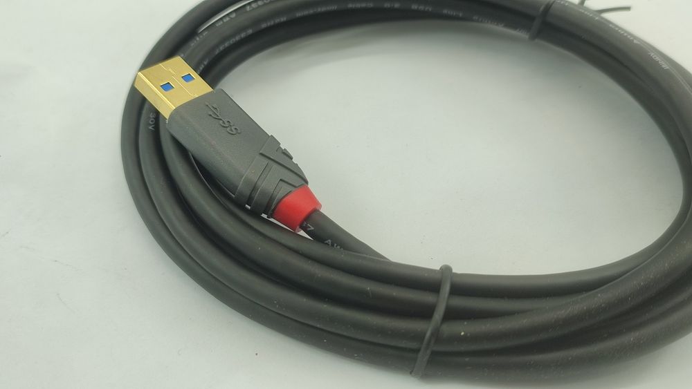 Cablu 2M USB USB profesional capete aurite