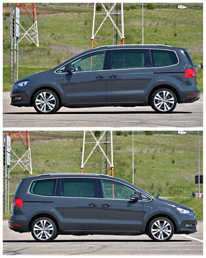 VW Sharan Highline  7 locuri, 177 CP, automat, navi, xenon, pano