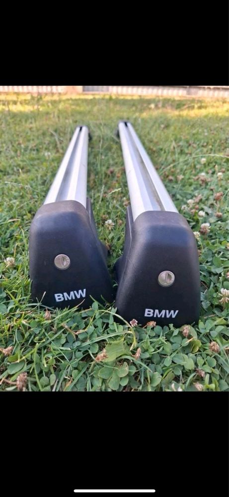 Напречни греди/релси за таван багажник оригинални BMW e46
