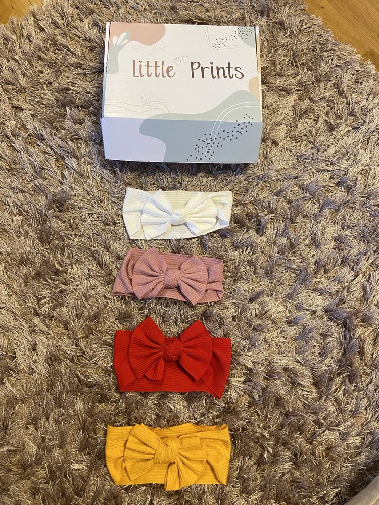 Little Prints Set 4 Bentite bebelusi 0-12 luni