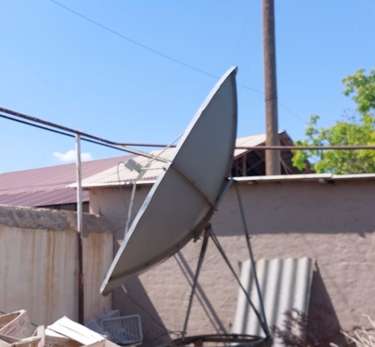 Параболическая антенна 3шт бар хар кайсысы 100ден