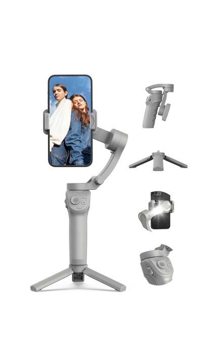 Sistem de stabilizare DJI Osmo Mobile SE, 3 Axe, Gri