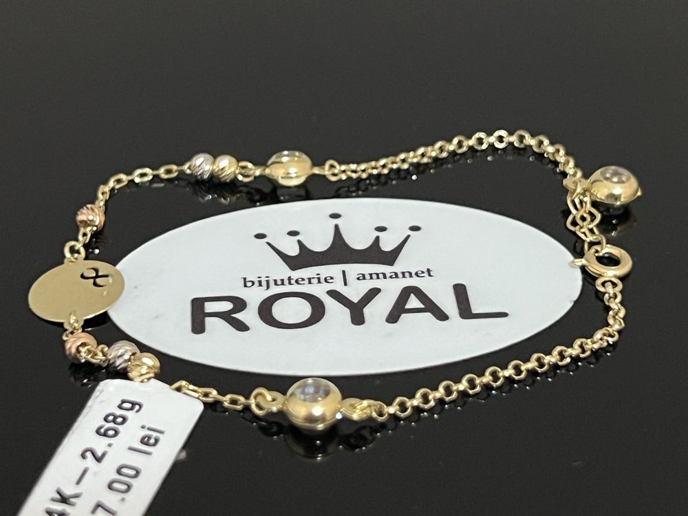 Bijuteria Royal CB : Bratara dama aur 14k 2,68 grame