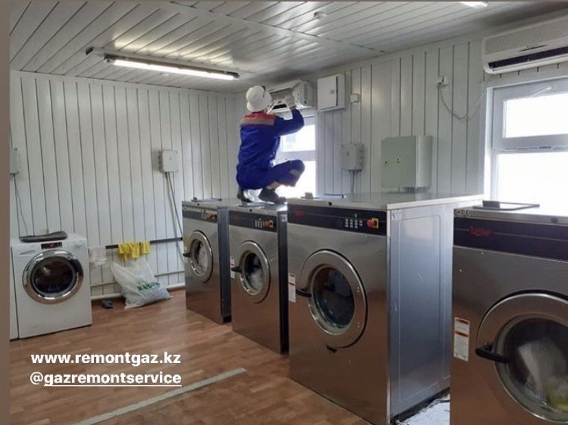 Установка кондиционера Ремонт газовых колонок   стиральной машины