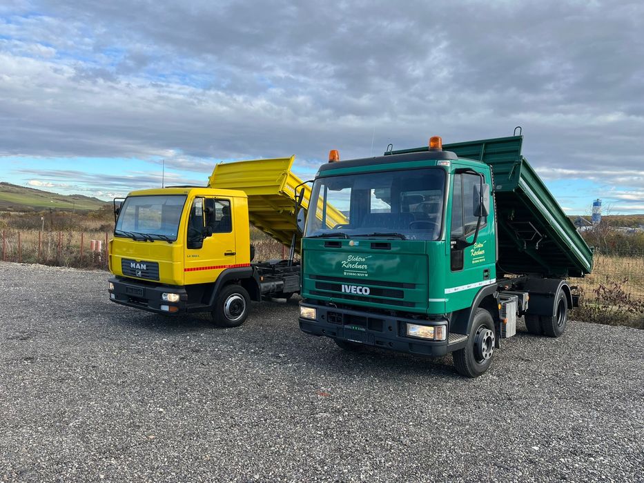 Iveco eurocargo basculabil pe 3 pati