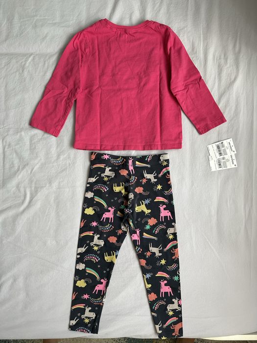Set Frugi Easy On Top si leggings Libby + set Next, 98 cm, 2-3 ani