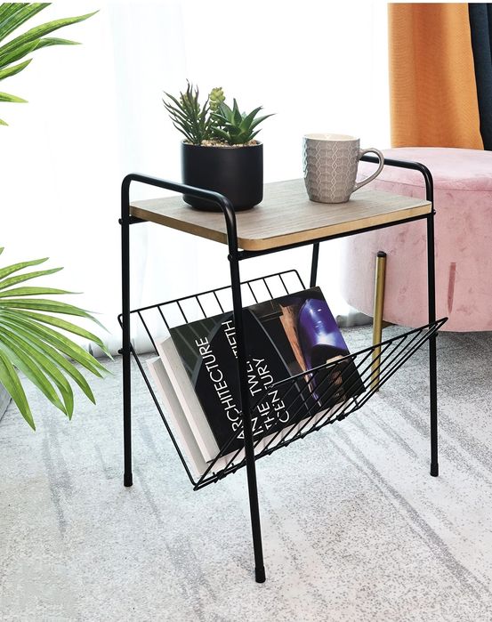 Маса за хол и рафт за книги, списания, 36*29*46см, до 5кг