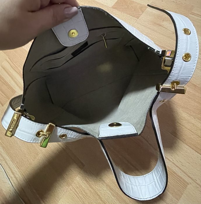 Geanta Furla belvedere croco hobo