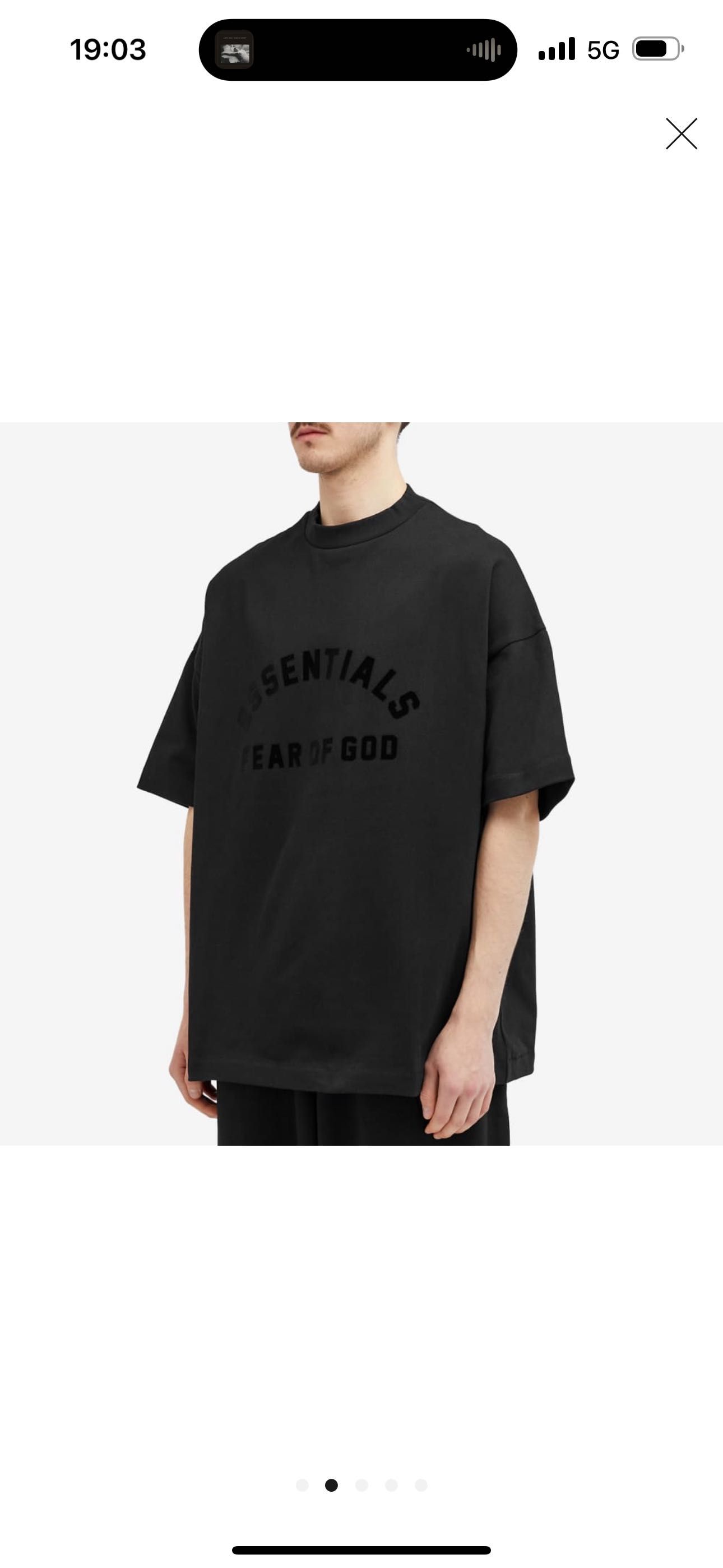 Fear of God ESSENTIALS Printed Logo T-shirt