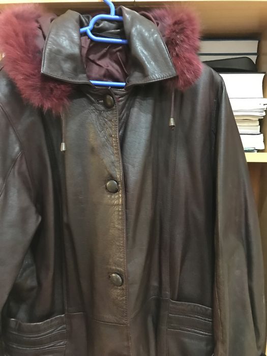 Geaca piele ingrijita