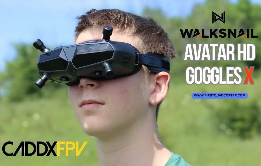 Walksnail Avatar HD Goggles X la cutie/Bonus smart charger! DJI/Drone