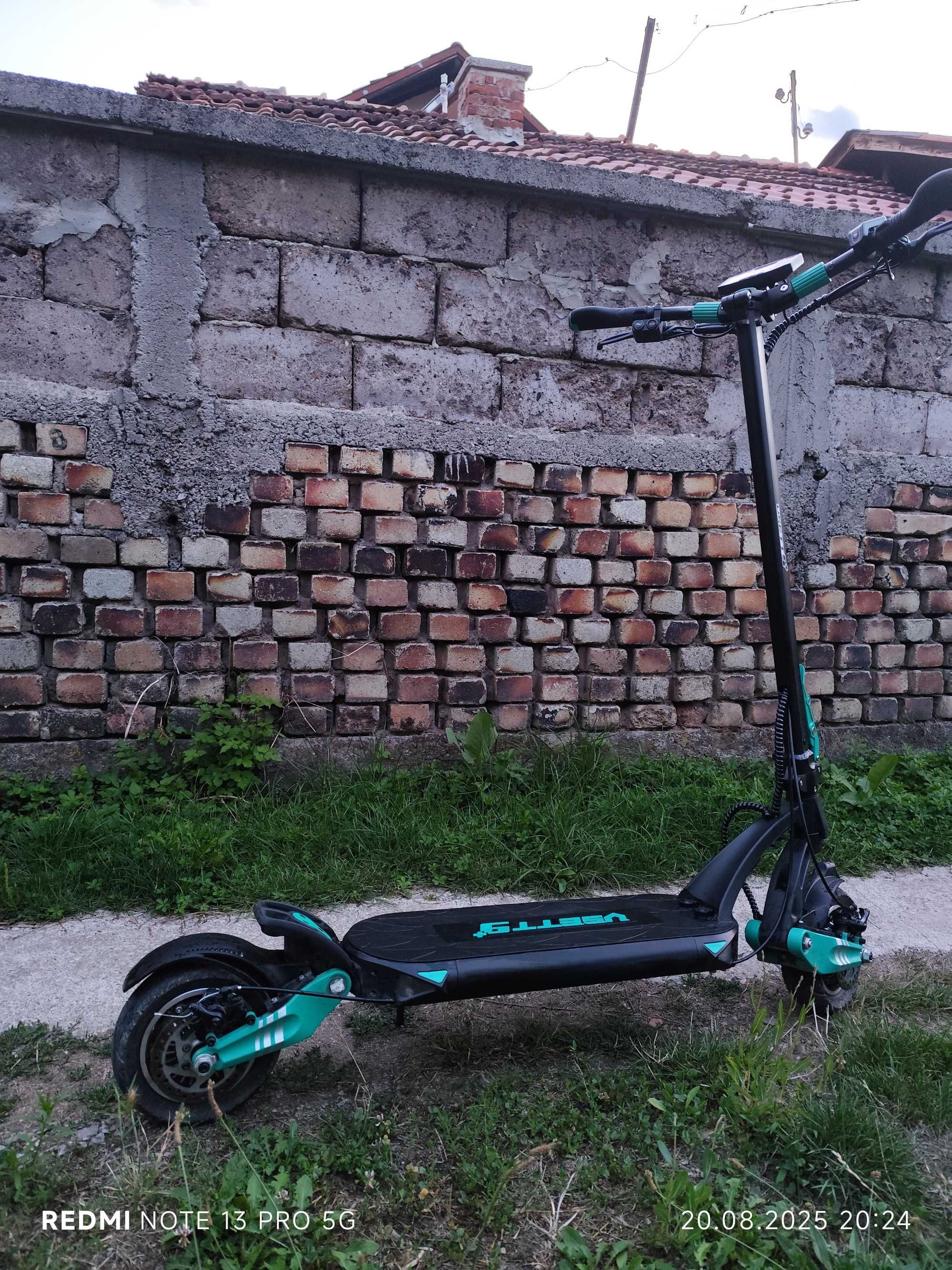 Vsett 9+  нова с два мотора по 650W 21ah батерията