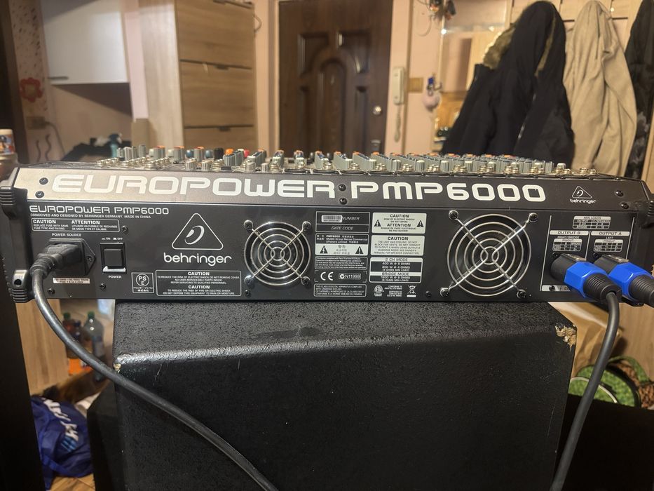 Vand boxe Blue Tech si mixer benrigher pmp 6000