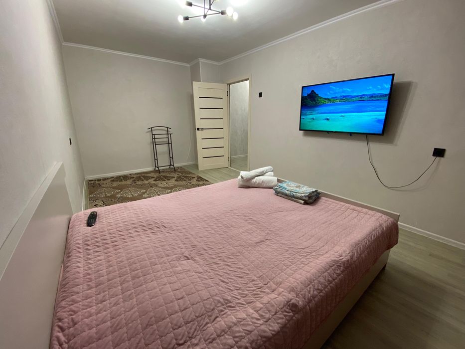 Квартира по часам, на ночь Сатпаева 9