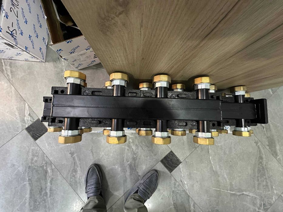 Коллекторы расходомерами теплого пола kollektor suv nasos sirkulatsiya