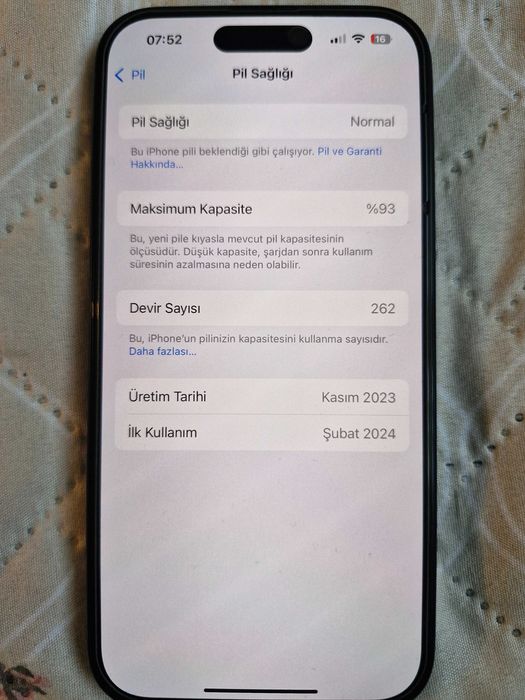 Iphone 15 128 GB като нов