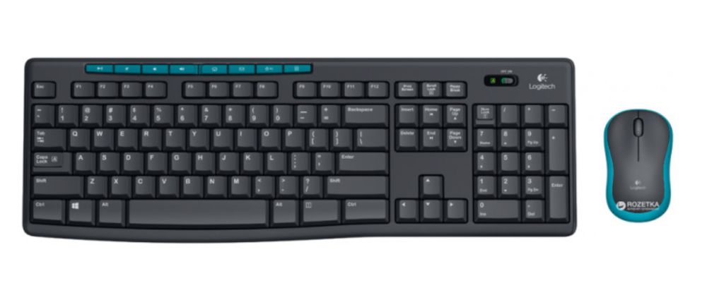 LOGITECH Клавиятура и Мышь МК270, Logitech MK275