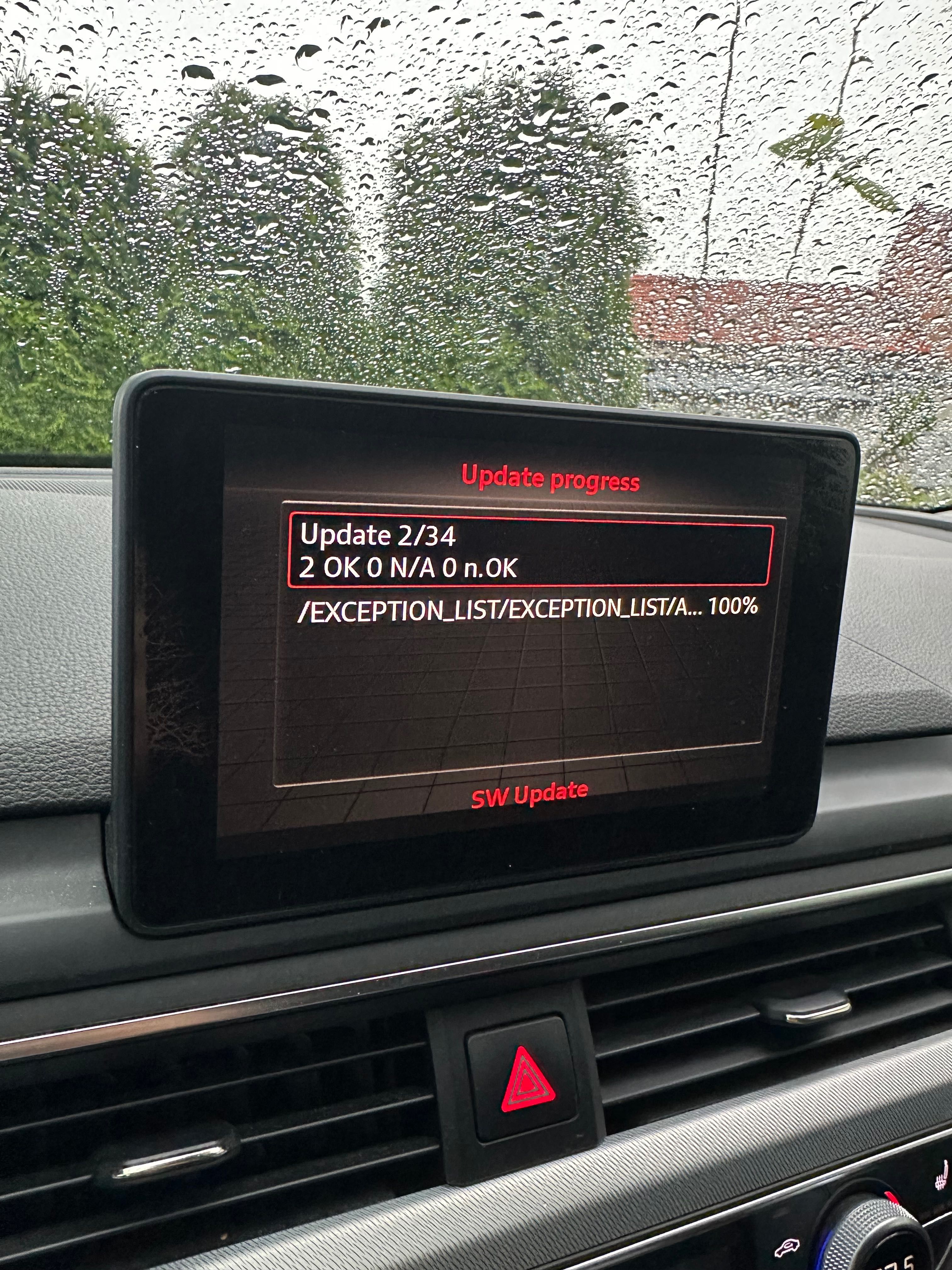 Обновяване на мултимедия и навигационни карти за audi mhs2