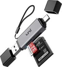 Uni USB card reader, USB C card reader, card reader USB type C