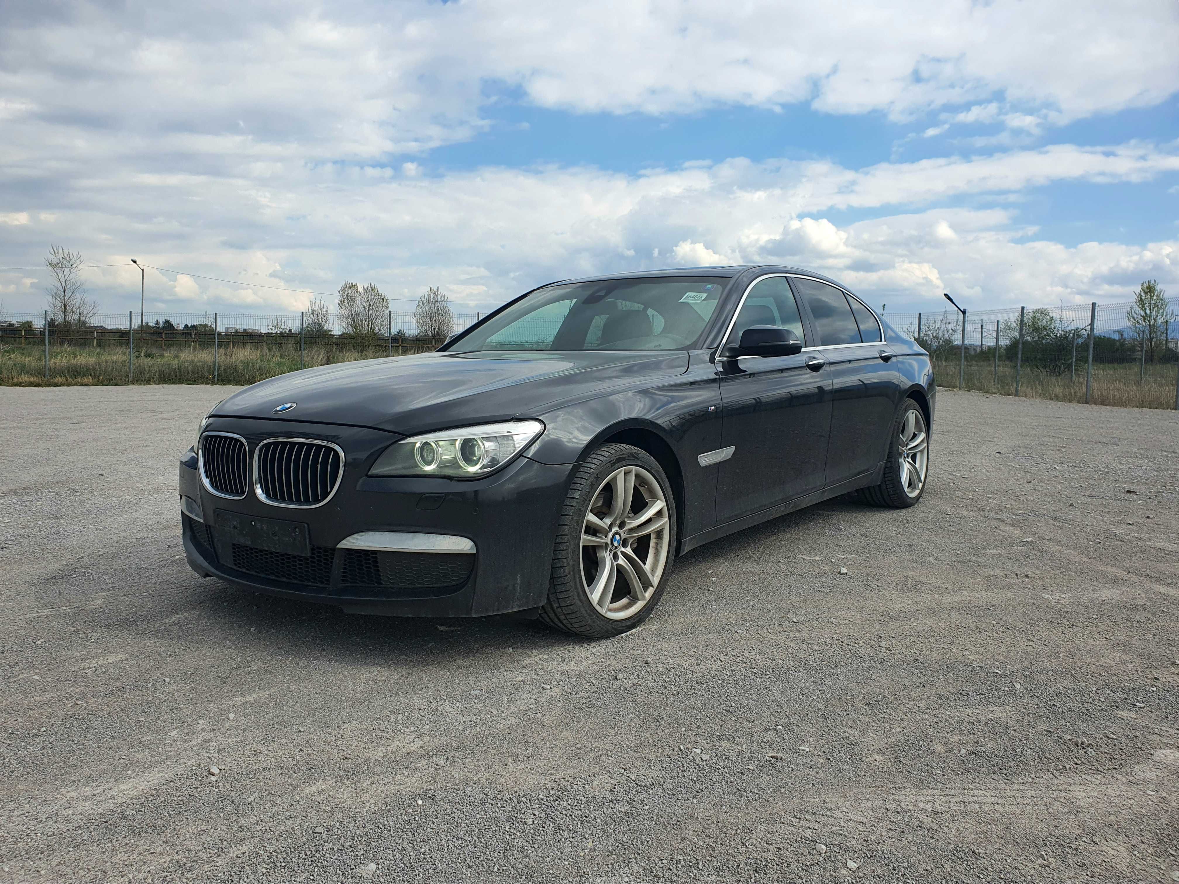 BMW 740D 313hp. M-paket 2015