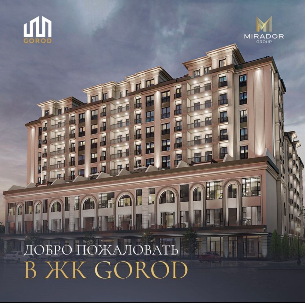 JK; GOROD kvartira sotiladi 67m2