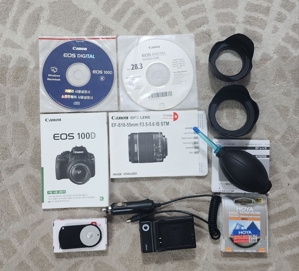 Canon Eos 100D белый в идеальном состоянии
