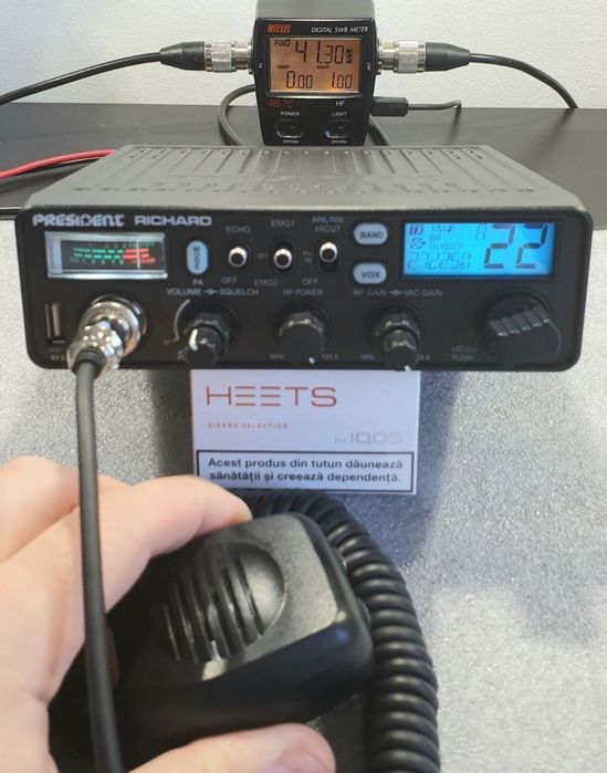 Statie radio CB - President RICHARD II ASC (50W)* noua/garantie