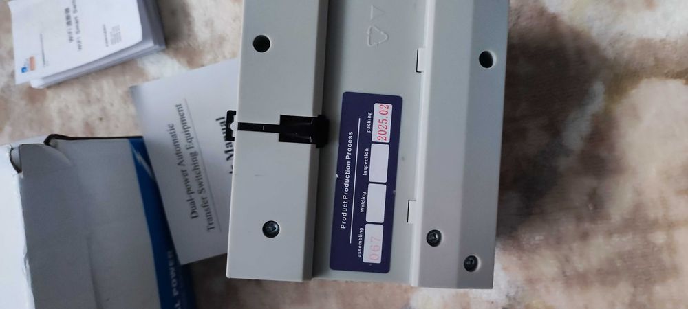ATS Wifi de 125A - Schimba de pe panouri pe oras si cu date mobile