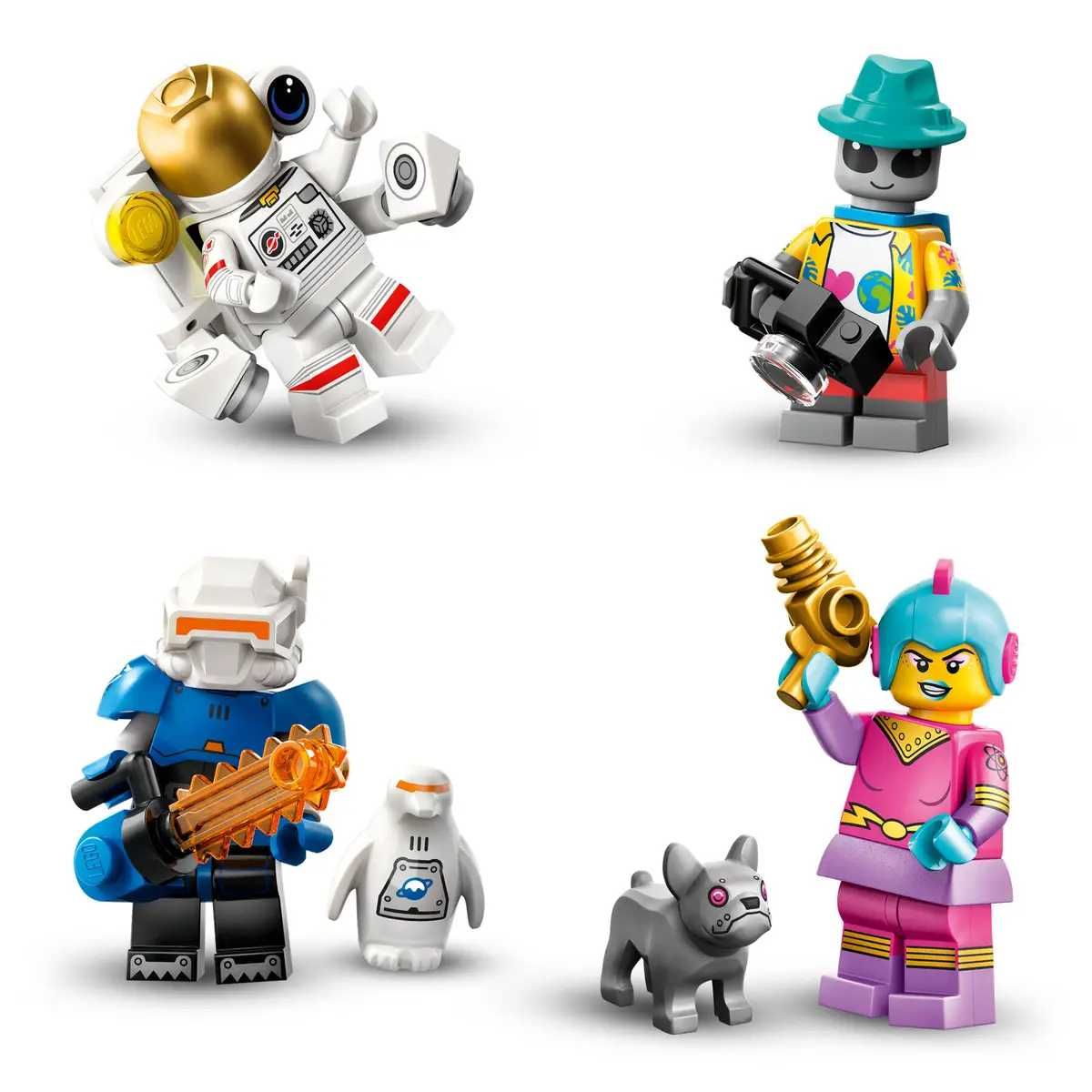 Minifigurine LEGO, 71046, Seria 26, Ice Planet Explorer, IDENTIFICATE