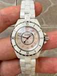 Chanel J12 Ladies 33mm Ceramic Pink Swiss Quartz