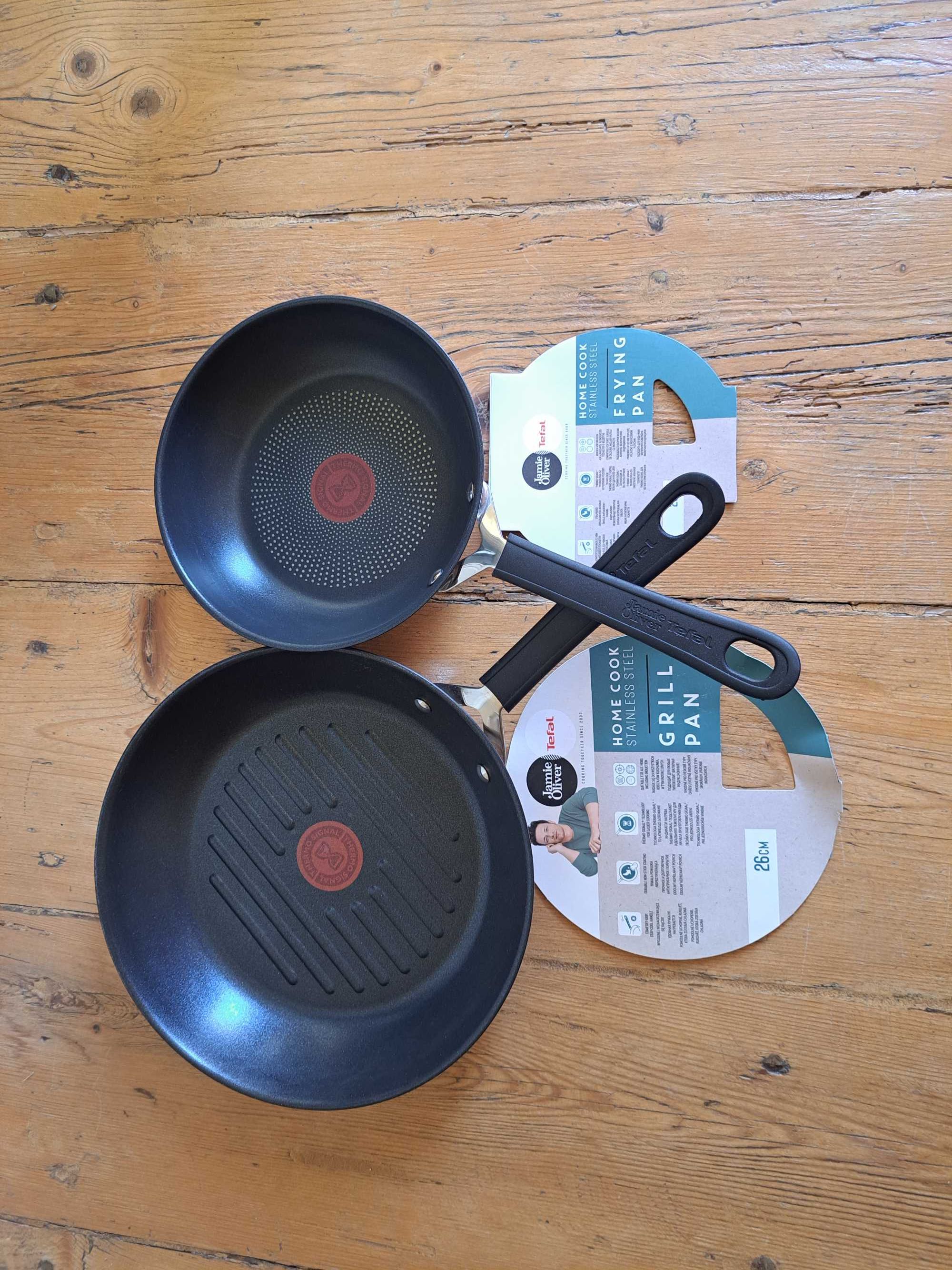 Нови тигани Tefal серия Jamie Oliver от неръждаема стомана