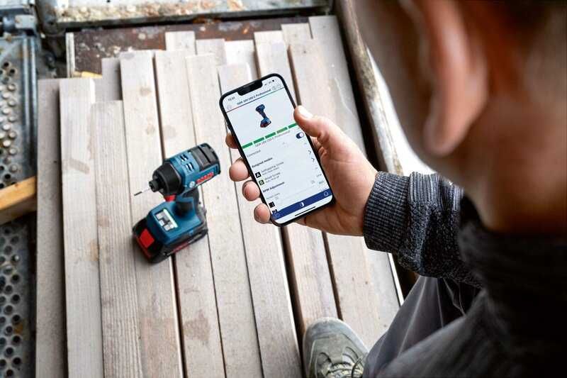 Акумулаторен ударен винтоверт импакт GDR 18V-220 C Solo Bosch