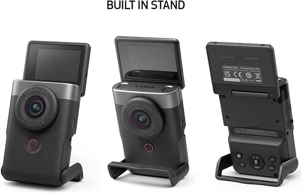 Canon PowerShot влог камера, 4K видео, разпознаване на лица, микрофон