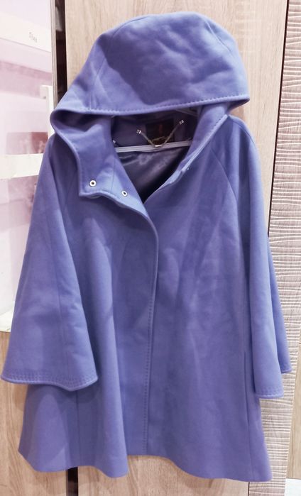 Панчо кашемир пальто почти новая