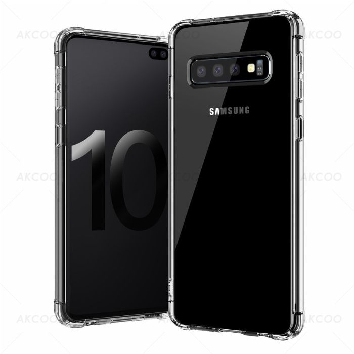 Samsung S10 S10E Plus Husa Silicon cu Protectie Colturi Ramforsate