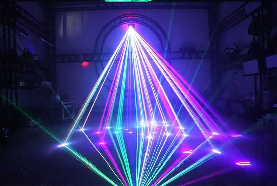Диско Лазер RGB Laser 500MW  - Парти , Клуб