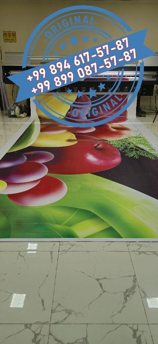 Reklama Afisha Banner Stend Pechat xarflar Arzon