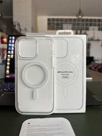 Husa Apple Clear Case, transparent cu MagSafe pt iPhone 15 Pro Max