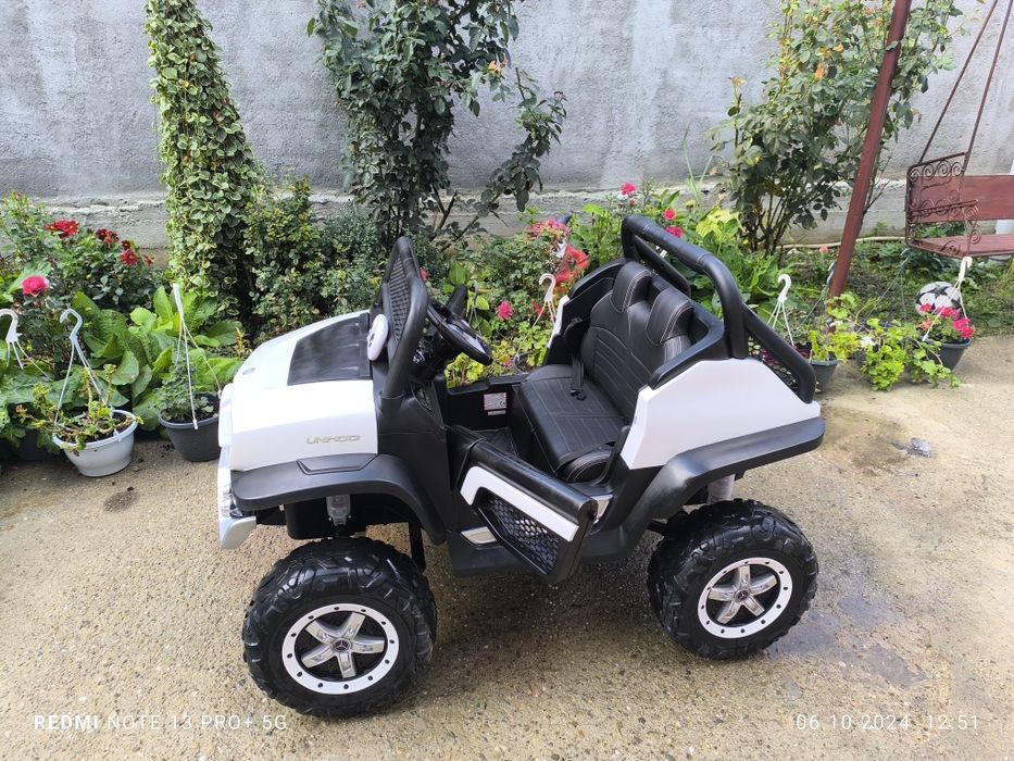 Mașinuță electrică.