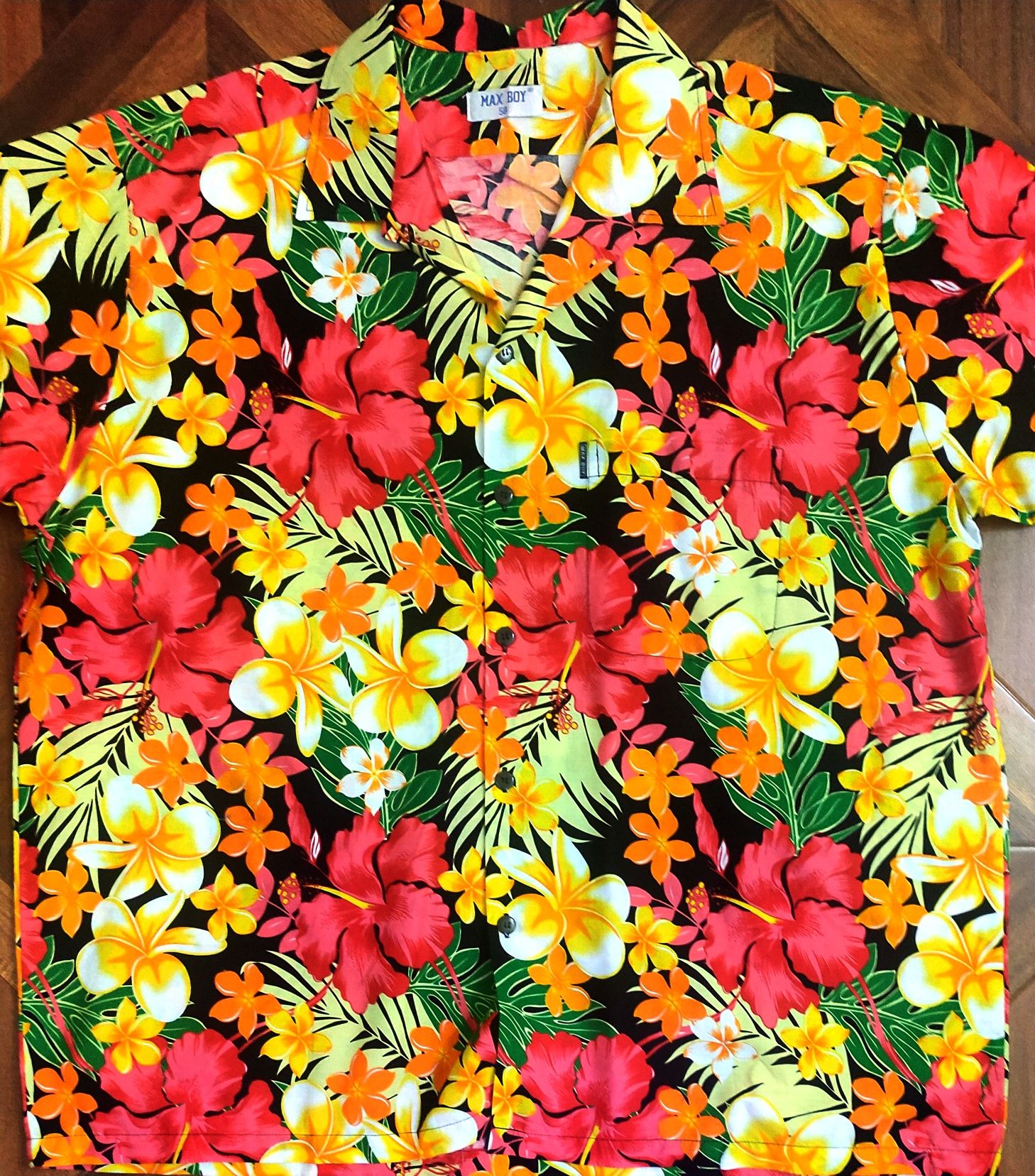 Camasa inflorată Hawaii 54 (136 138  cm la burtă)