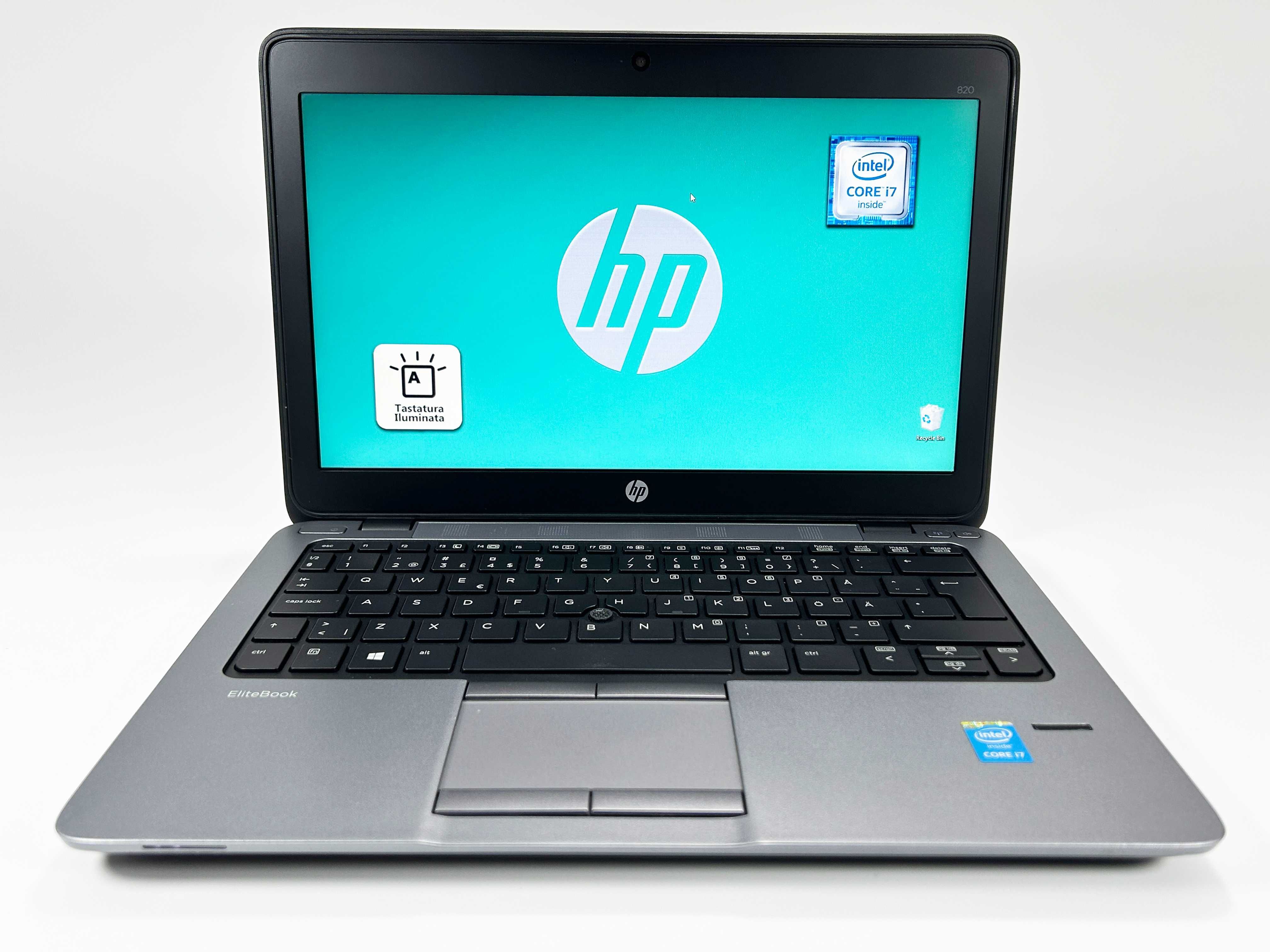 Laptop HP EliteBook i7 256GB SSD Iluminare ultraportabil CA NOU