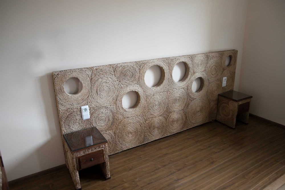 Спална рамка от естествен ратан - ръчна изработка, внос от Индонезия