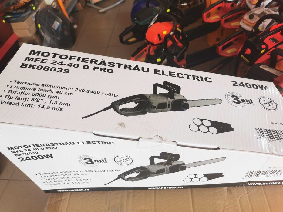 Drujba electrica Breckner Germany, 2400W, lama si lant  Oregon 40 cm