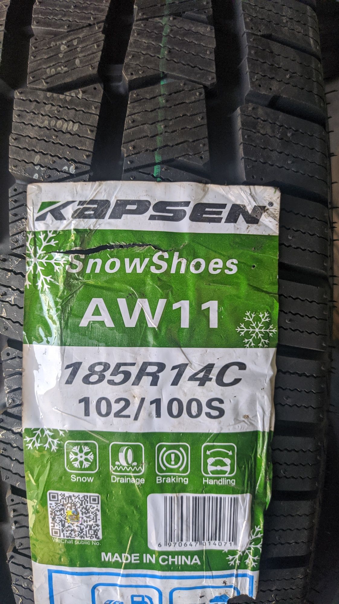 185/75R14C Kapsen