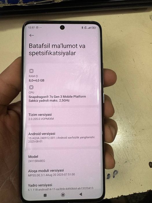 Redmi 14 pro plus 5 G 12/256 gb